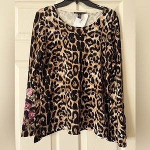 Inc leopard top!
